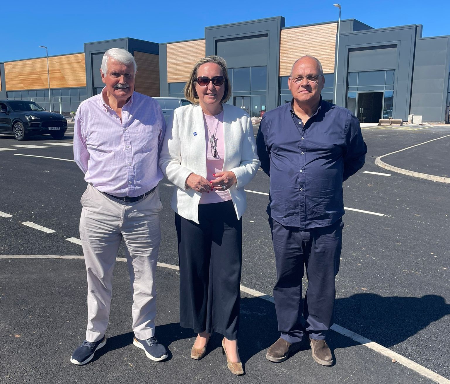 MP Visits Site Of New Retail Park | Anne-Marie Trevelyan